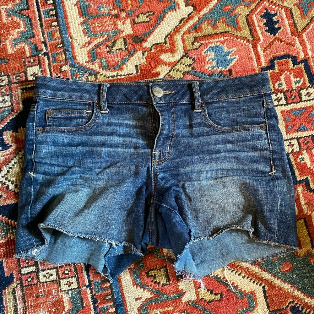 American Eagle Outfitters Distressed Denim Shorts